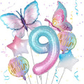 Butterfly Balloons, 9th Butterfly Birthday Decorations by Isndare