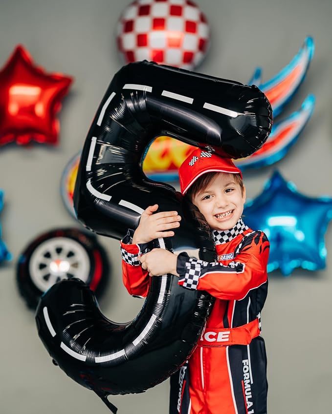 Race Car Number 2 Balloon 40 Inch - Image 9