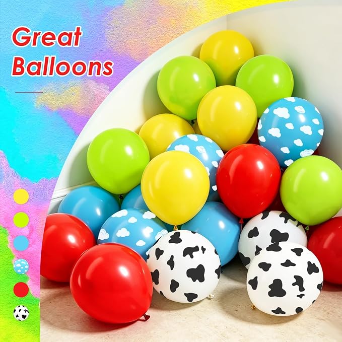 60pcs Colorful Balloons 12inch - Image 4