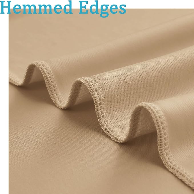 50ftx10ft Wrinkle Free Champagne Backdrop Curtains - Image 4