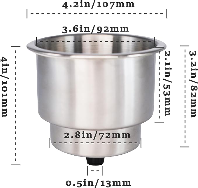 DNB Stainless Steel Cup Holder - Image 3