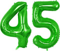 Number 45 Balloons for 45th Birthday Party Decorations, 0-100 Large No.45 by Joycard