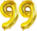 Number 99 Balloons for 99th Birthday Party Decorations, 0-100 Large No.99 by Joycard
