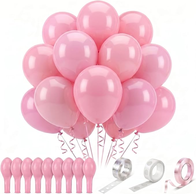 Balloons 100 Pack 12 Inch – Latex Party Balloons by Vian