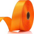 7/8 Inch 30 Yards Orange Satin Craft Ribbon-Single Face Polyester Ribbon by Unknown