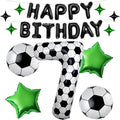 40 Inch Soccer Number 7 Balloon Set, Soccer Birthday Party Decorations | Sports by Unknown