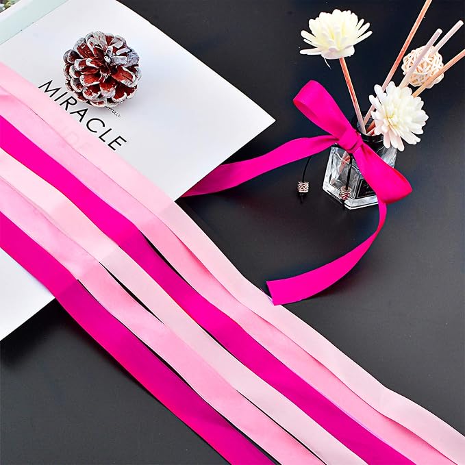 WANDIC Ribbon Tassel Garland, Anniversary, Graduation Party Decor - Image 4