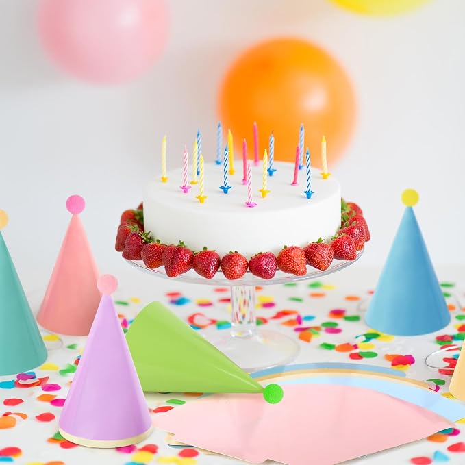 10 Pcs Mini Party Hats for Stuffed Animals, Colorful Birthday Party Hats for - Image 4