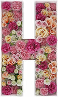 2FT Letter H Mosaic Balloon Frame Letter DIY Fillable Letters Kit by JW+Passion+-+Premium+Quality%2C+Made+With+Passion