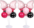 Pink Mouse Party Balloons Stand Kit 2 Sets by Naozinebi