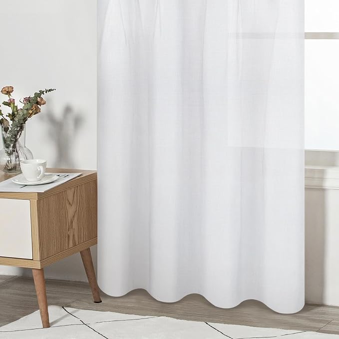 Farmhouse Cotton Linen Curtains - Image 6