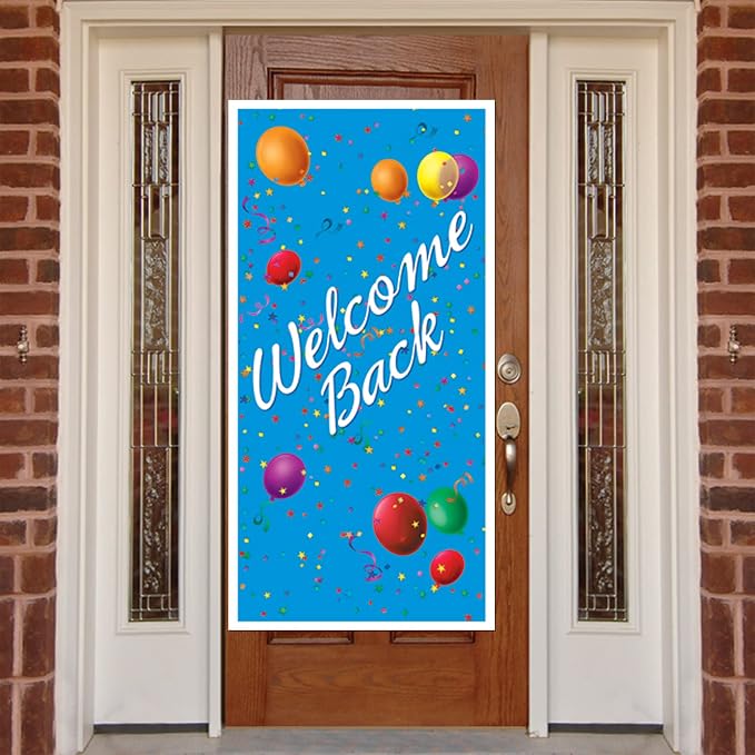 Beistle Welcome Back Door Cover - Image 4