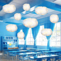 Tatuo 6 Pcs LED Artificial Hanging Clouds by Tatuo