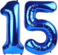 Numbers 14 Balloon 40Inch Blue Balloons by Argthjy