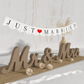 VIOPVERY Wooden Mr & Mrs Wedding Sign by VIOPVERY