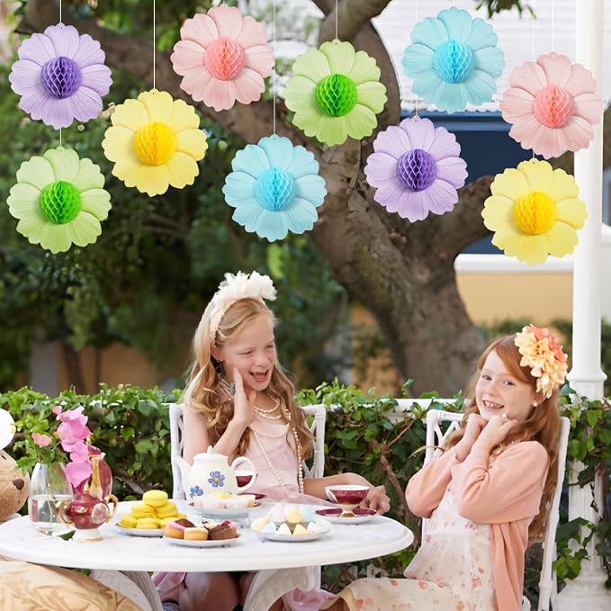 zilue Pastel Party Decorations Paper Flowers Decorations - Image 5