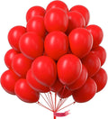 PartyWoo Red Balloons 100pcs Red Helium Latex Balloons 10 Inch | Birthday by PartyWoo