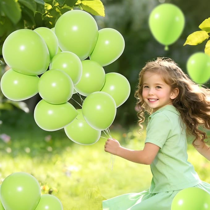 Amandir 153pcs Lime Green Balloons Arch Garland Kit Different Sizes | 18 12 10 - Image 6