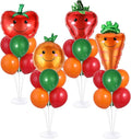 4 Sets Vegetable Fruit Party Balloons Stand Kit by Naozinebi