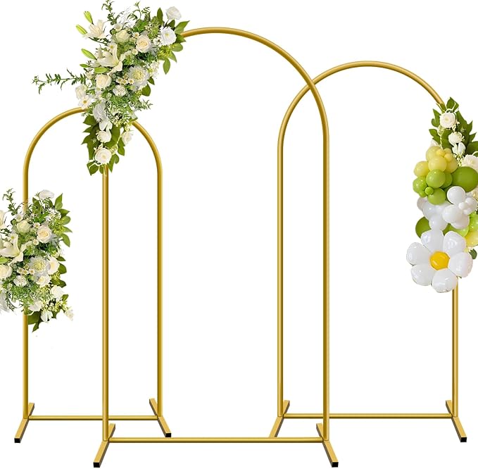Metal Arch Backdrop Stand, easy set-up, by YAYOYAPhotography