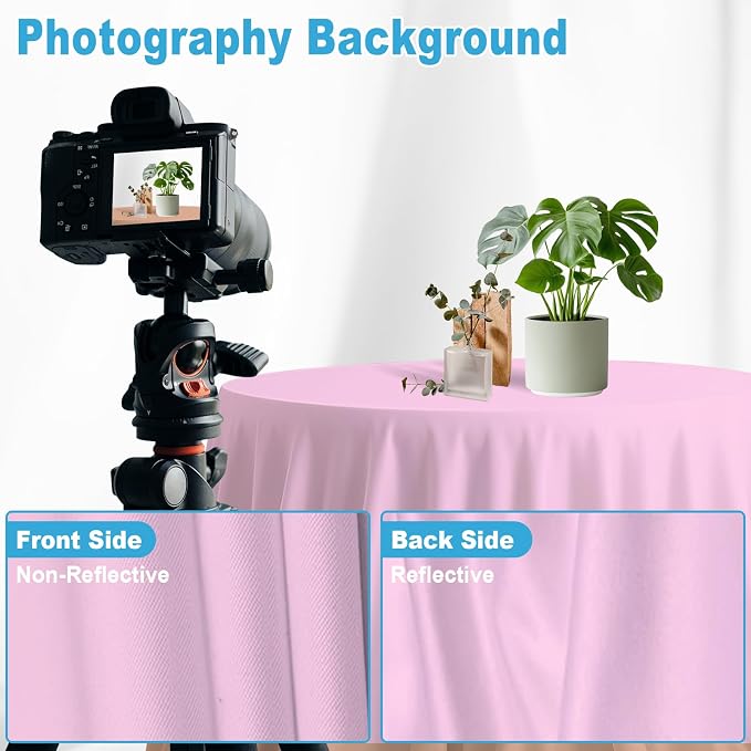 Pink Photography Backdrop for Photoshoot, 7x10 FT | Versatile Studio Photo - Image 7