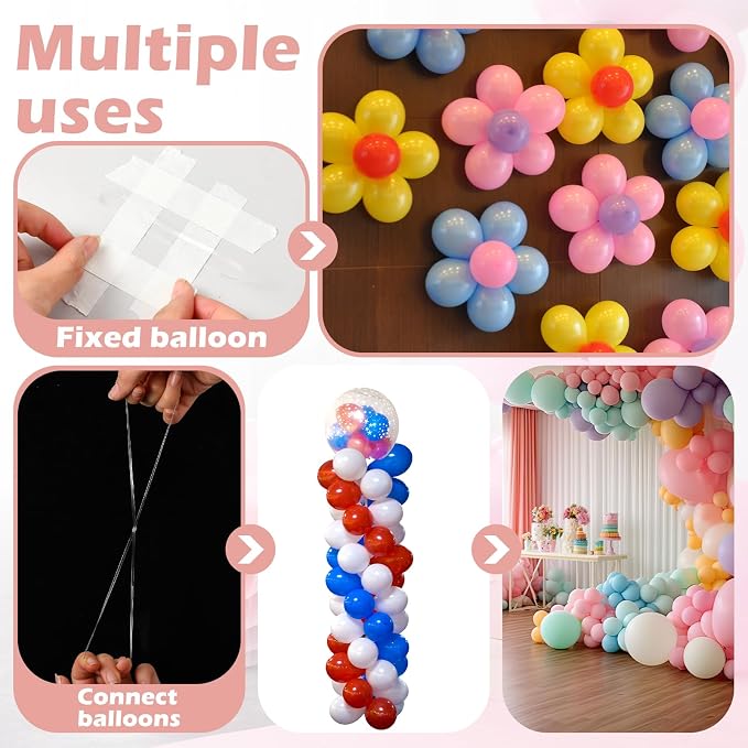 Eaasty 300 Pcs Clear Rubber Bands - Image 4