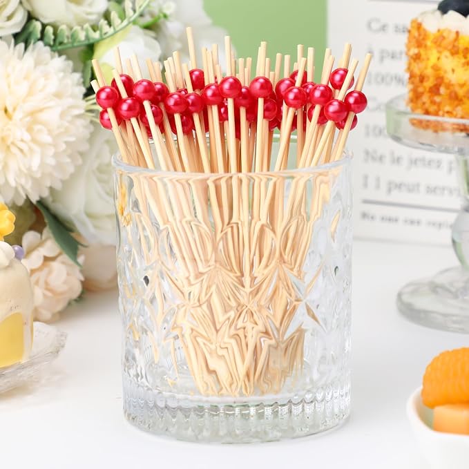 Reallnaive Cocktail Pick Pearl Fancy Toothpick - Image 3