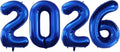 42 Inch 2026 Foil Number Balloons by GOER