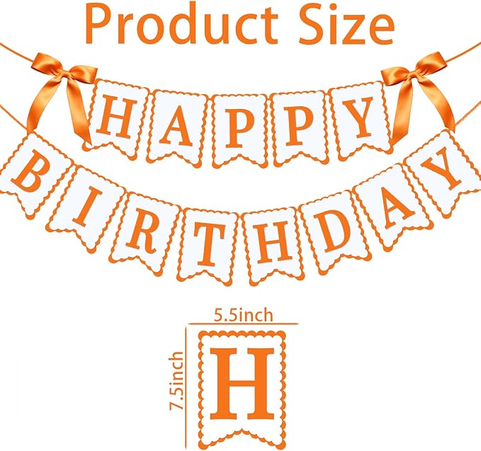 Bow Happy Birthday Banner for Bow Birthday Decorations Pink Bows Garland for - Image 2