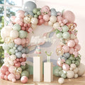 Pastel Balloon Arch Kit for Pastel Wildflower Party Decorations | Double by NUTTYBASH