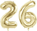 Number 26 Balloons for 26th Birthday Party Decorations, 40 Inch 0-100 by Joycard