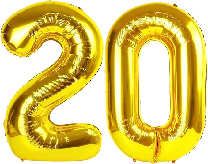 Gold 20 Balloon by IWERP