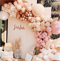 Boho Balloon Arch Kit 156pcs Dusty Rose Balloon Garland Double Stuffed Dusty by IHEPYQ