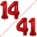 Number 14 Balloons for 14th Birthday Sweet 14 Party Decorations, 42 Inch Jumbo by GOER