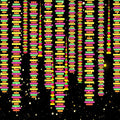 54ft UV Reactive Neon Streamers by WELITTCON
