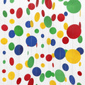 Mario Party Decorations Circle Dot Garland Red Blue Yellow Green Hanging Paper by pinkblume