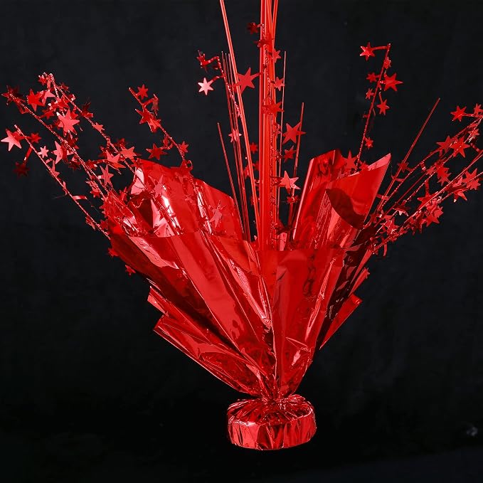 4 Set Red Balloon Centerpieces for Tables Red Balloons Stand Kit for Birthday - Image 6