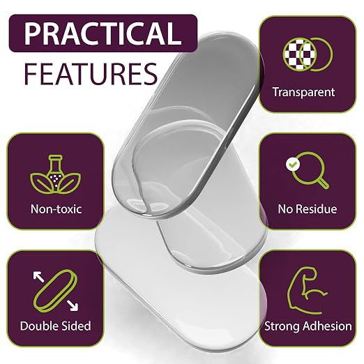 Large Double Sided Gel Sticky Dots 200PCs, Removable | Double Sided Adhesive - Image 3