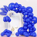 Voircoloria 130pcs Royal Blue Balloons Garland Arch Kit, 18 12 10 5 Inch | by Voircoloria