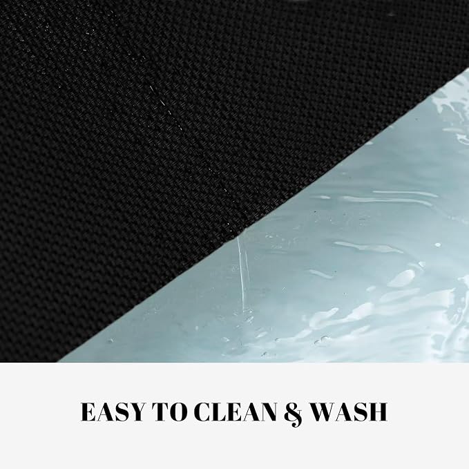 Placemats Set of 6 Vinyl/Plastic Woven Place Mats - Image 5