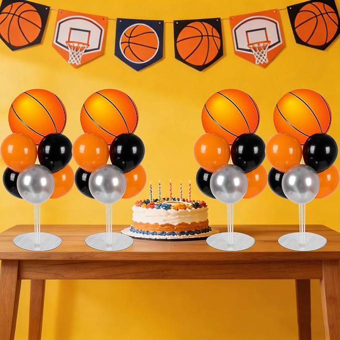 4 Sets Basketball Party Balloon Stand Kits - Image 5