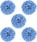 PATIKIL 8" Tissue Pom Poms Flowers, 5 Pack Paper Flower Ball by PATIKIL
