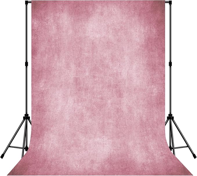 Pink Photo Backdrop Studio Abstract Texture Photography Background 8x10ft | by MIZSYE