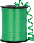 Green Ribbon, 500 Yard Crimped Dark Green Curling Ribbon by OMISELIO