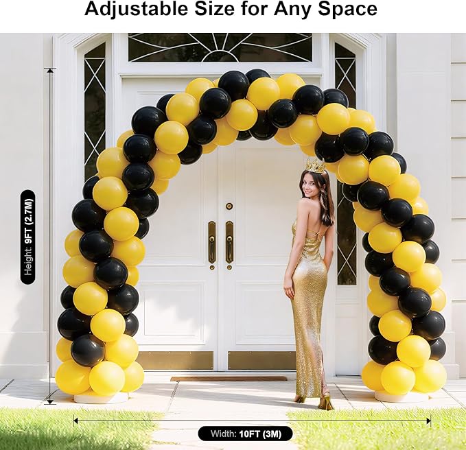 Upgraded Balloon Arch Kit, Large Adjustable Stand - Image 6