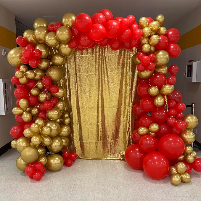 100pcs 12 inch Red Latex Balloons Party Decorations - Image 4