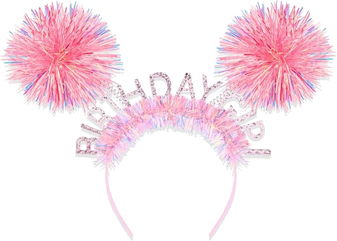 CIEHER Birthday Girl Headband Birthday Crown by CIEHER