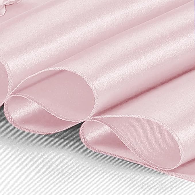 15-Pack Satin Table Runner Rose Gold 12 x 108 inches Long, Table Runners - Image 6
