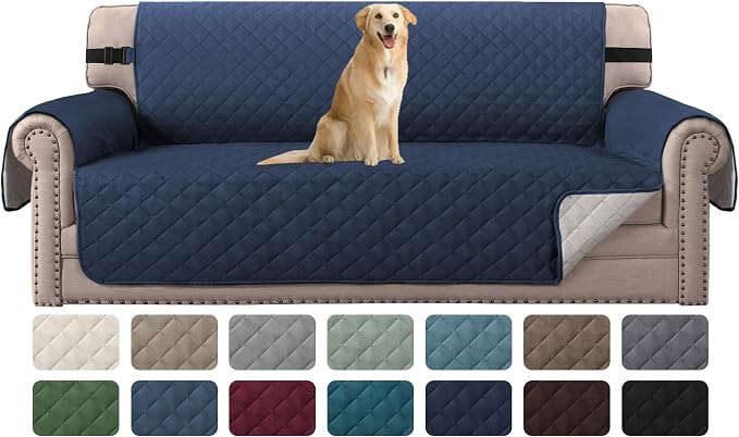 H.VERSAILTEX Reversible Couch Cover Sofa Cover Water Resistant Furniture by HVERSAILTEX