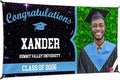 Graduation Banner, Personalized Image And Text by MySignCenter